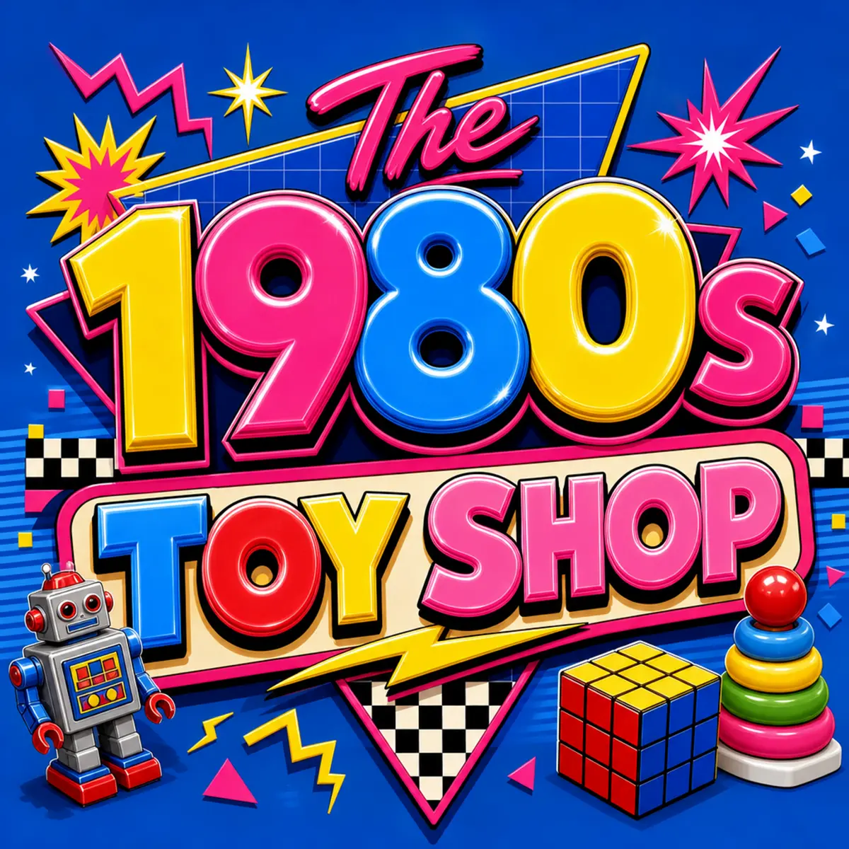 The 1980s Toy Shop Retro Jigsaw